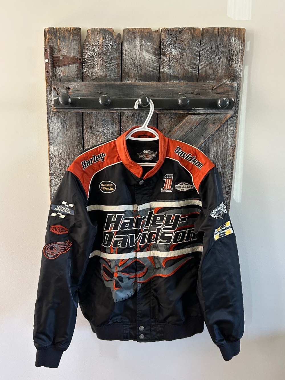 Men's Harley Davidson Full Zipper Jacket